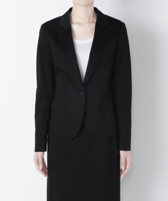 【SALE（三越）】＜ラ モンテ ドゥ ヴァーグ ノーブル＞ タキシードジャケット(16VMAW-JK002) クロ 【三越・伊勢丹/公式】