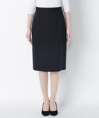 【SALE（三越）】＜ラ モンテ ドゥ ヴァーグ ノーブル＞ 側章入りタイトスカート(16VMAW-SK003) ネイビー 【三越・伊勢丹/公式】