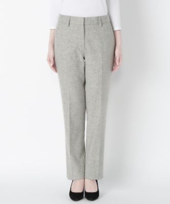 【SALE（伊勢丹）】＜ラ モンテ ドゥ ヴァーグ/LA MONTE DE VAGUE＞ ネップパンツ/16VMAW-PT001A ライトグレー 【三越・伊勢丹/公式】