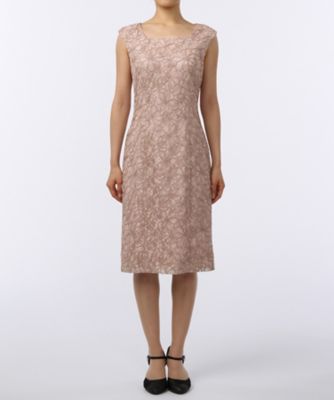 ＜プリフェレンス/PREFERENCE＞ レースドレス(55142534)(トールサイズ) ピンク(03) 【三越・伊勢丹/公式】