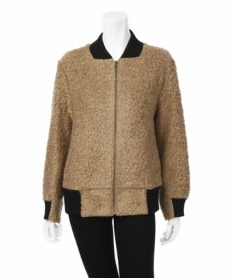 【SALE（三越）】＜ワンフォーイレブン/1411＞ ブークレーブルゾン(505-W7002) キャメル 【三越・伊勢丹/公式】