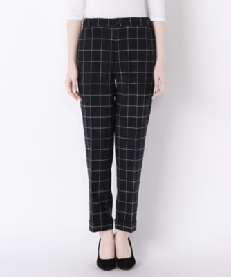 【SALE（三越）】＜ワンフォーイレブン/1411＞ ダブルクロップトパンツ(505-W4006) ネイビー 【三越・伊勢丹/公式】
