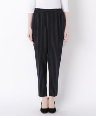 【SALE（三越）】＜ワンフォーイレブン/1411＞ クロップトパンツ(505-W4007) ネイビー 【三越・伊勢丹/公式】