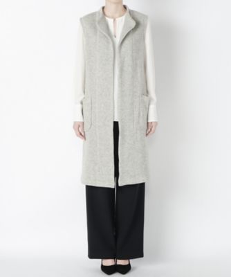【SALE（三越）】＜ワンフォーイレブン/1411＞ ボンディングカットソージレ(506-W7002) ライトグレー 【三越・伊勢丹/公式】