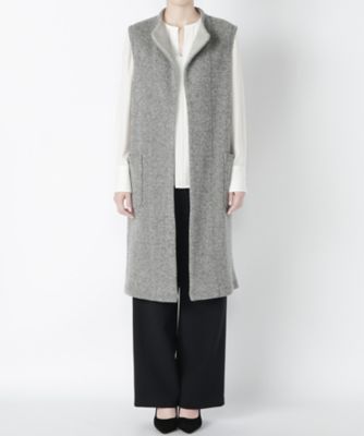 【SALE（三越）】＜ワンフォーイレブン/1411＞ ボンディングカットソージレ(506-W7002) 杢グレー 【三越・伊勢丹/公式】