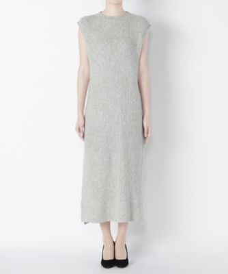 【SALE（三越）】＜ワンフォーイレブン/1411＞ レイヤードニットドレス(506-W2001) グレー 【三越・伊勢丹/公式】