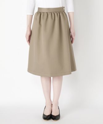 【SALE（三越）】＜ヌーイ/nooy＞ スタンプスカート NSK07AW16 ベージュ 【三越・伊勢丹/公式】