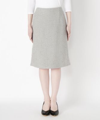 【SALE（三越）】＜ヌーイ/nooy＞ メトロスカート NSK02AW16 ライトグレー 【三越・伊勢丹/公式】
