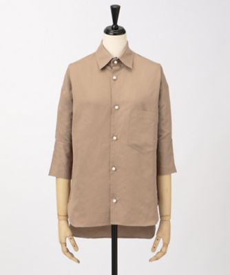 ＜MADISON BLUE＞ J.BRADLEY CUFF PEARL SHIRT(MB174-5021IS) ブラウン 【三越・伊勢丹/公式】