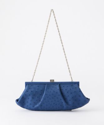 ＜ZAO（ザオー）＞ (CL4080S)オーストリッチ ロイヤルブルー 【三越・伊勢丹/公式】