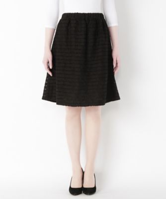 【SALE（三越）】＜マルシェアンジェリーク/MARCHE ANGELIQUE＞ セットアップレーススカート(16MSS-SK060) クロ 【三越・伊勢丹/公式】