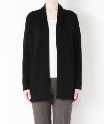 【SALE（三越）】＜マルシェアンジェリーク/MARCHE ANGELIQUE＞ 着流し綿カーディガン(16MSS-NT044) クロ 【三越・伊勢丹/公式】