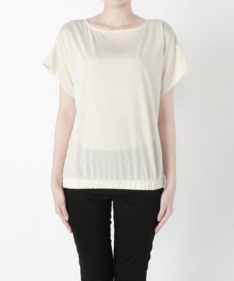 【SALE（三越）】＜マルシェアンジェリーク/MARCHE ANGELIQUE＞ バックデザインカット アンド ソーン 17MSS-T011A クリーム 【三越・伊勢丹/公式】