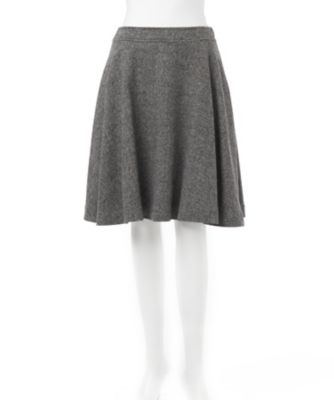【SALE（三越）】＜マルシェアンジェリーク/MARCHE ANGELIQUE＞ 大きいサイズ ウールフレアスカート(15MAW-SK038)(クローバー) グレーミックス(A) 【三越・伊勢丹/公式】