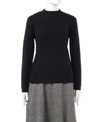 【SALE（三越）】＜マルシェアンジェリーク/MARCHE ANGELIQUE＞ 大きいサイズ ハイネックリブニット(15MAW-NT041)(クローバー) コン(2034) 【三越・伊勢丹/公式】