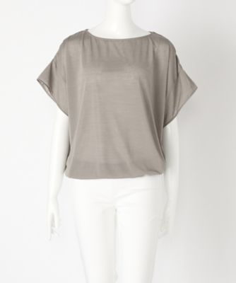【SALE（伊勢丹）】＜マルシェアンジェリーク/MARCHE ANGELIQUE＞ 大きいサイズ カット アンド ソーン(17MSS-T011A)(クローバー) ベージュ 【三越・伊勢丹/公式】