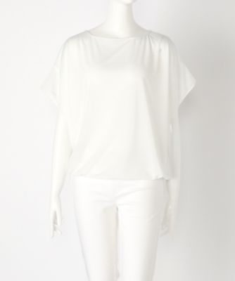 【SALE（伊勢丹）】＜マルシェアンジェリーク/MARCHE ANGELIQUE＞ 大きいサイズ カット アンド ソーン(17MSS-T011A)(クローバー) オフ 【三越・伊勢丹/公式】