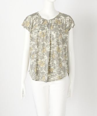 【SALE（伊勢丹）】＜マルシェアンジェリーク/MARCHE ANGELIQUE＞ 大きいサイズ カット アンド ソーン(17MSS-T012A)(クローバー) ブラウン系 【三越・伊勢丹/公式】