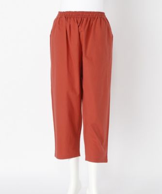 【SALE（伊勢丹）】＜ママファクトリー/MAMA factory＞ 大きいサイズ &starf;インド綿パンツ(OIP-7020-PA)(クローバー) レッド(10) 【三越・伊勢丹/公式】
