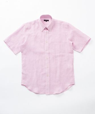 【SALE（三越）】＜アルファー/ALPHA＞ 【S】シャツ(666052) 002・ピンク 【三越・伊勢丹/公式】