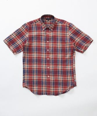 【SALE（三越）】＜アルファー/ALPHA＞ 【S】シャツ(666062) 002・レッド 【三越・伊勢丹/公式】