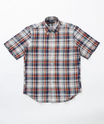 【SALE（三越）】＜アルファー/ALPHA＞ 【S】シャツ(666062) 001・ネイビー 【三越・伊勢丹/公式】