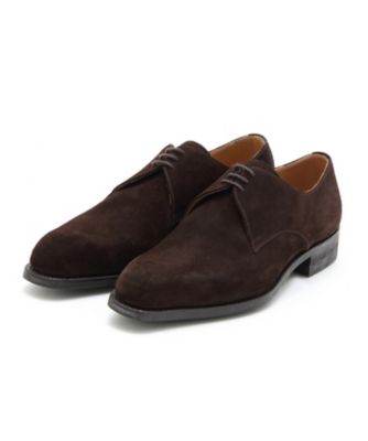 ＜ヴァーシュ＞ 外羽根プレーン(3穴、スエード)(3-EYELET LONDON/K) ダークブラウン 【三越・伊勢丹/公式】