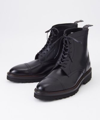 ＜ダブルエイチ＞ ブーツ(WH/BOOTS) ブラック 【三越・伊勢丹/公式】