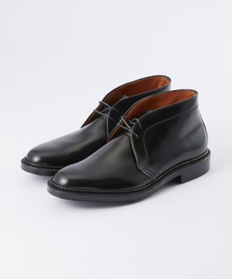 ＜オールデン＞ チャッカブーツ(♯1340/BA) ブラック 【三越・伊勢丹/公式】