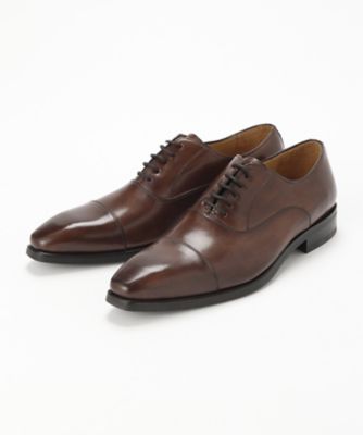 ＜エスポアール＞ ストレートチップ(ES*13795) ダークブラウン 【三越・伊勢丹/公式】