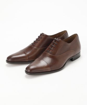 ＜エスポアール＞ ストレートチップ(ES*20304) ブラウン 【三越・伊勢丹/公式】