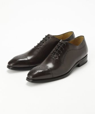 ＜エスポアール＞ ホールカットメダリオン(ES*15677) ダークブラウン 【三越・伊勢丹/公式】