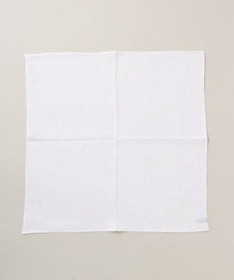 ＜イングラード/INGRADO＞ リネンハンカチ(9635) 1・ホワイト 【三越・伊勢丹/公式】