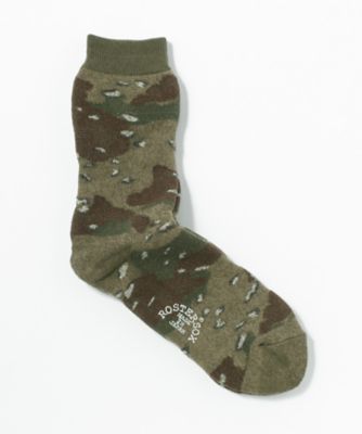 【SALE（三越）】＜ロスターソックス＞ 【S】カジュアルソックス(RS-61) オリーブ 【三越・伊勢丹/公式】