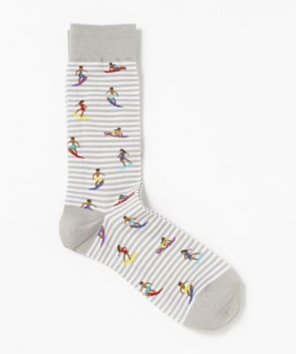 【SALE（伊勢丹）】＜マルコモンド＞ 【S】カジュアルソックス(SC17-017-3) グレー 【三越・伊勢丹/公式】