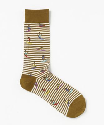 【SALE（伊勢丹）】＜マルコモンド＞ 【S】カジュアルソックス(SC17-017-3) ブラウン 【三越・伊勢丹/公式】