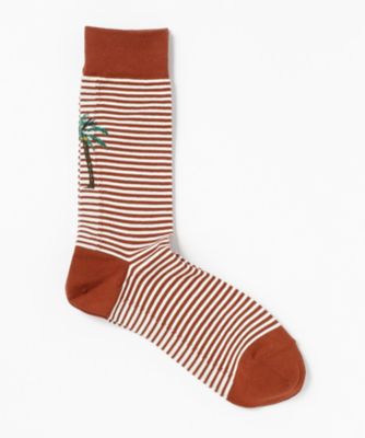 【SALE（伊勢丹）】＜マルコモンド＞ 【S】カジュアルソックス(SC17-018-3) レッド 【三越・伊勢丹/公式】