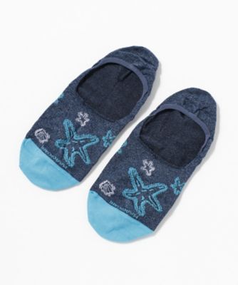 【SALE（伊勢丹）】＜マルコリアーニ＞ 【S】シューズインソックス(4012S) 130・ブルー 【三越・伊勢丹/公式】