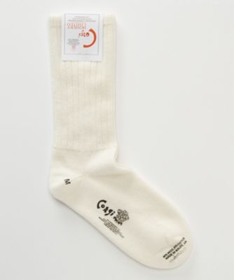 ＜コーギー＞ カジュアルソックス(80-30-2032) クリーム 【三越・伊勢丹/公式】