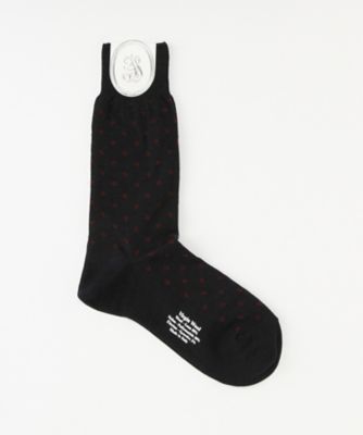 ＜ソッツィ＞ ビジネスソックス(2S5725) 004・ネイビー 【三越・伊勢丹/公式】