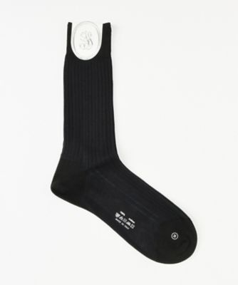 ＜ソッツィ＞ ビジネスソックス(103491) 037・ブラックxブルー 【三越・伊勢丹/公式】