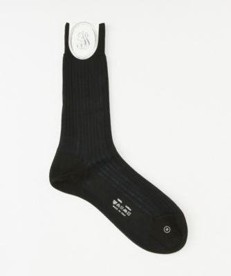 ＜ソッツィ＞ ビジネスソックス(103491) 051・ブラウンxブルー 【三越・伊勢丹/公式】