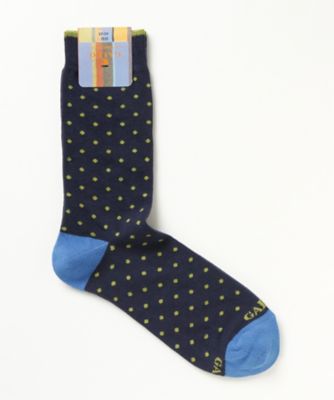 ＜ガロ＞ カジュアルソックス(AP103014) 13174・ネイビー 【三越・伊勢丹/公式】