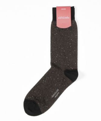 ＜マルコリアーニ＞ カジュアルソックス(4052T) 086・ブラウン 【三越・伊勢丹/公式】