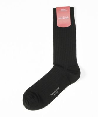 ＜マルコリアーニ＞ カジュアルソックス(3816T) 007・ブラック 【三越・伊勢丹/公式】