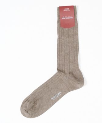 ＜マルコリアーニ＞ カジュアルソックス(3518T) 120・ベージュ 【三越・伊勢丹/公式】