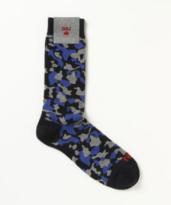 ＜レッド＞ カジュアルソックス(62B32DS) V0011・ブルー 【三越・伊勢丹/公式】