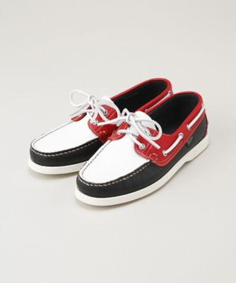 ＜パラブーツ/Paraboot＞ デッキシューズ(BARTH/780049) トリコロール 【三越・伊勢丹/公式】