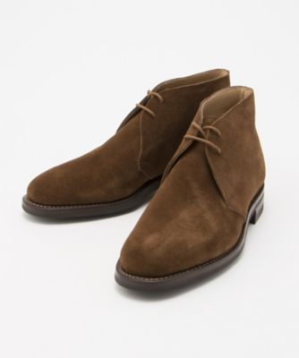 ＜クロケット＆ジョーンズ＞ チャッカーブーツ/CHERTSEY(1645003) ブラウン 【三越・伊勢丹/公式】