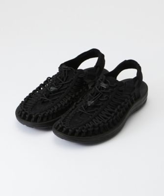 ＜キーン＞ サンダル ユニーク(1014097) BLACK/BLACK 【三越・伊勢丹/公式】